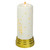 9" Gold and White Nativity Scene Flameless Candle - IMAGE 3
