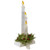 LED Lighted Glitter Filled Candle Christmas Stocking Holder - 9" - IMAGE 5