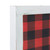 24” Red and Black Buffalo Plaid Merry Christmas Wooden Hanging Wall Sign - IMAGE 4