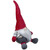 16.5" Red and Gray Round Chubby Gnome Sitting Tabletop Figure Christmas Decoration - IMAGE 4