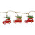 4.5' Red Vintage Truck with Tree Christmas Garland on Jute Rope - IMAGE 4