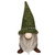 7.5" Green and Beige Sitting Gnome Tabletop Christmas Decoration - IMAGE 1