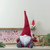 14" Red and Gray Chubby Gnome Sitting Tabletop Figure Christmas Decoration - IMAGE 2