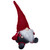 14" Red and Gray Chubby Gnome Sitting Tabletop Figure Christmas Decoration - IMAGE 3