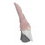 11" Pink and Gray Standing Gnome Christmas Decoration - IMAGE 4