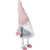 17" Pink and Gray Bouncy Gnome Standing Christmas Decoration - IMAGE 4