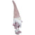 Bouncy Gnome Standing Christmas Figure Decoration - 20" - White and Pink - IMAGE 4