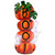 Stacked Boo Pumpkins with Ghosts Metal Halloween Porch Sign - 33" - IMAGE 2