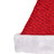 17" Red and White Striped Santa Hat With Pom Pom and Cuffed Faux Fur - IMAGE 2