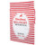 Striped Christmas Delivery Tied Gift Sack - 27.25" - White and Red - IMAGE 4