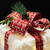 LED Lighted Tinsel Gift Boxes with Plaid Bows Christmas Decorations - 12" - Set of 3