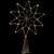 12" LED Lighted Glittered Gold Star Christmas Tree Topper, Warm White Lights - IMAGE 1