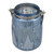 6.25" Shiny Blue and Silver Winter Forest and Snowflake Christmas Flameless Candle Lantern - IMAGE 6