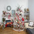 5.25' White Glitter Dusted Snowflake Christmas Garland - IMAGE 3