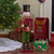 23.75" Red and Green Metal Nutcracker Soldier Christmas Decoration - IMAGE 2