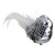 6" Silver Sequin Clip On Bird Christmas Ornament - IMAGE 4