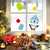 11-Piece Penguin and Presents Gel Christmas Window Clings - IMAGE 2