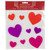 Pink and Red Hearts Valentine's Day Gel Window Clings - IMAGE 3