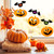 Jack-O-Lanterns and Bats Halloween Gel Window Clings - 6pc - IMAGE 1