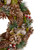 Green and Brown Frosted Pinecones and Bells Christmas Wreath - 13" Unlit - IMAGE 3
