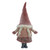 16" LED Lighted Mauve Girl Gnome Christmas Figure - IMAGE 1
