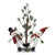 34" Snowmen Friends With Pre-Lit LED Pine Tree Christmas Tabletop Decor - IMAGE 1