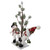 LED Lighted Snowmen Friends with Pine Tree Christmas Decoration - 34" - IMAGE 4