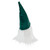 Pointy Hat Gnome Christmas Decoration - 8" - Dark Green and White - IMAGE 4