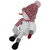 Sitting Winter Snowman Christmas Decoration - 16" - Red and White - IMAGE 4