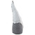 Standing Christmas Gnome with Flip Sequin Hat - 14" - Silver and Gray - IMAGE 6