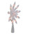 9-Inch Lighted White Snowflake Christmas Tree Topper - Clear Lights - IMAGE 3