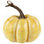 Glittered Crackle Finished Fall Harvest Pumpkins - 4" - Yellow - Set of 3 - IMAGE 3