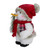 Plush Snowman with Pine Sprig Wearing Plaid Vest Christmas Figure - 10" - IMAGE 4