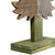 20.5" Green and Brown Textured Wood Tabletop Christmas Tree - IMAGE 4