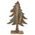23.5" Brown Textured Wood Tabletop Christmas Tree