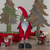 Standing Buffalo Plaid Gnome with Berry Pine Christmas Figure - 17" - IMAGE 2