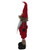 Standing Buffalo Plaid Gnome with Berry Pine Christmas Figure - 17" - IMAGE 4