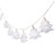 LED  Christmas Tree with Reindeer Light Set - Warm White - 4" Spacing - Clear Wire - 10ct