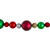 6' Traditional Colored Shatterproof Ball Artificial Christmas Garland - Unlit - IMAGE 3