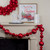 6' Red Shatterproof Ball Artificial Christmas Garland - Unlit - IMAGE 2