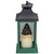 LED Candle With Christmas Tree Lantern - 12" - Green and Black - IMAGE 3
