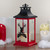 LED Lighted Flickering Candle Merry Christmas Deer Lantern - 13.75" - IMAGE 2