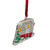 3.5" Silver Plated Camper with European Crystals Christmas Ornament - IMAGE 2