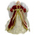 14" Red and Gold Traditional Angel Christmas Tree Topper - Unlit - IMAGE 1