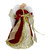 14" Red and Gold Traditional Angel Christmas Tree Topper - Unlit - IMAGE 3