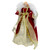 14" Red and Gold Traditional Angel Christmas Tree Topper - Unlit - IMAGE 4
