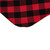 20" Red and Black Buffalo Plaid Christmas Stocking with Faux Fur Cuff - IMAGE 4