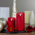 6" LED Red Flameless Battery Operated Christmas Decor Candle - IMAGE 2
