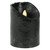 4" LED Battery Operated Black Flameless Halloween Candle - IMAGE 2