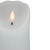4" LED White Flameless Battery Operated Wax Candle - IMAGE 4